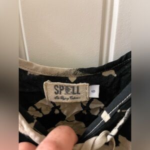 Spell & the Gypsy crop top with fringe size 6